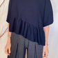 Maglia con rouches