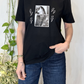 T-shirt con stampa e ricami