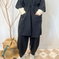 Pantalone in lana cotta
