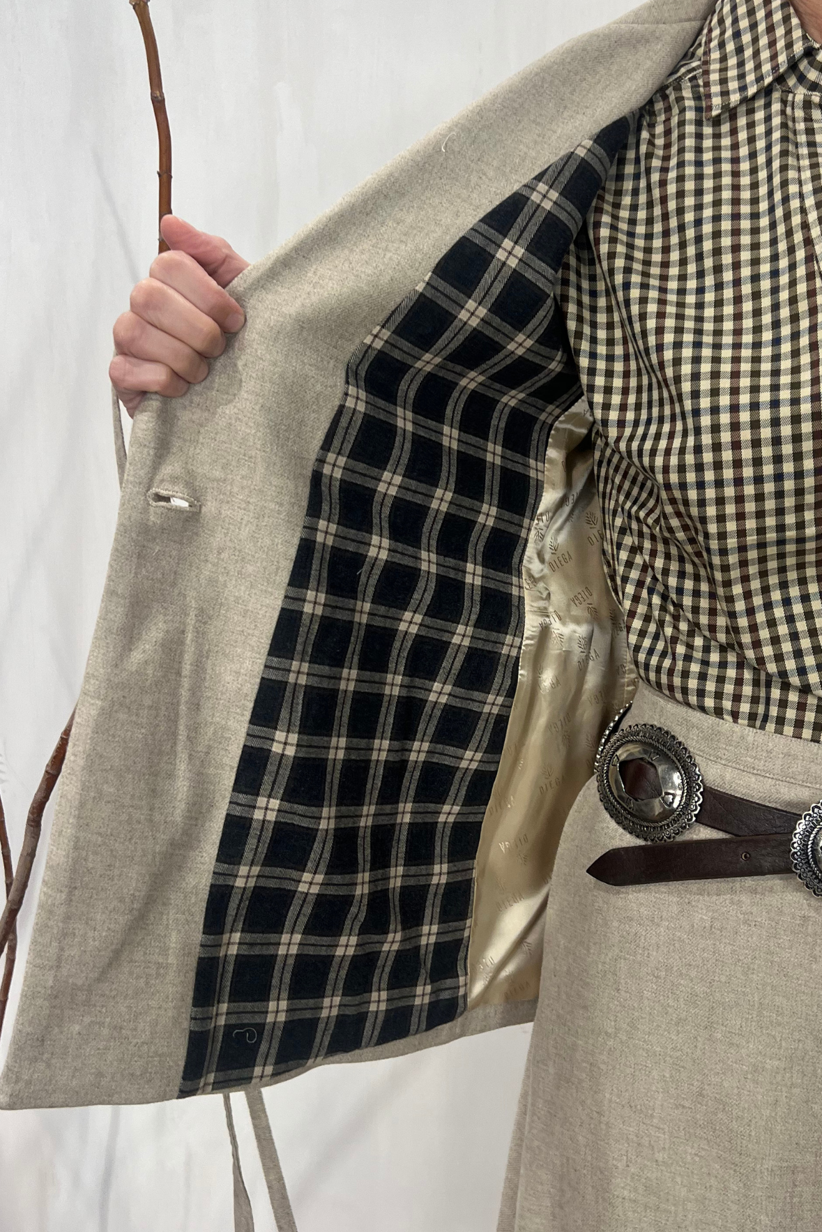 Blazer con cinturina