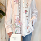 Camicia coreana con ricami
