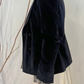 Blazer Coreen in velluto liscio