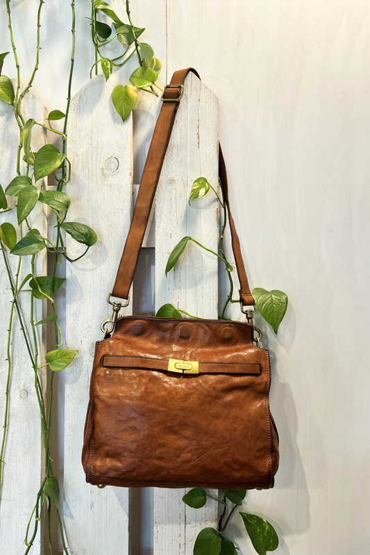Borsa shopper in pelle