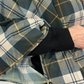 Poncho impermeabile tartan