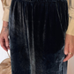 Pantalone in velluto misto seta