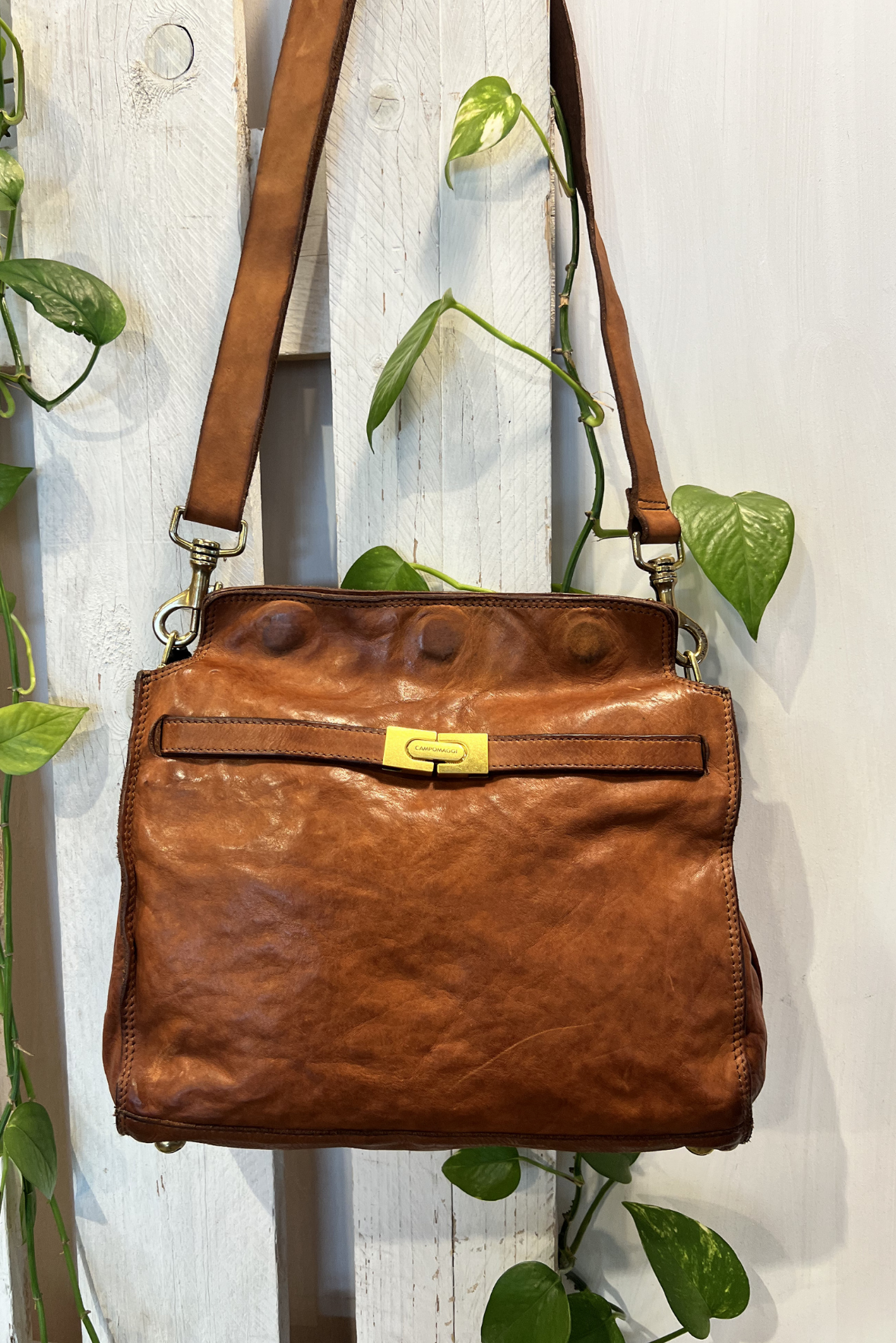 Borsa shopper in pelle