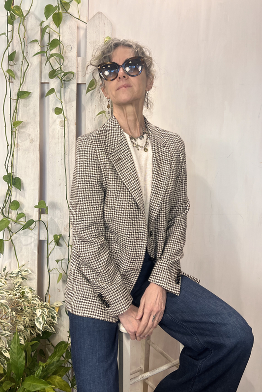 Giacca pied de poule