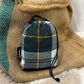 Poncho impermeabile tartan