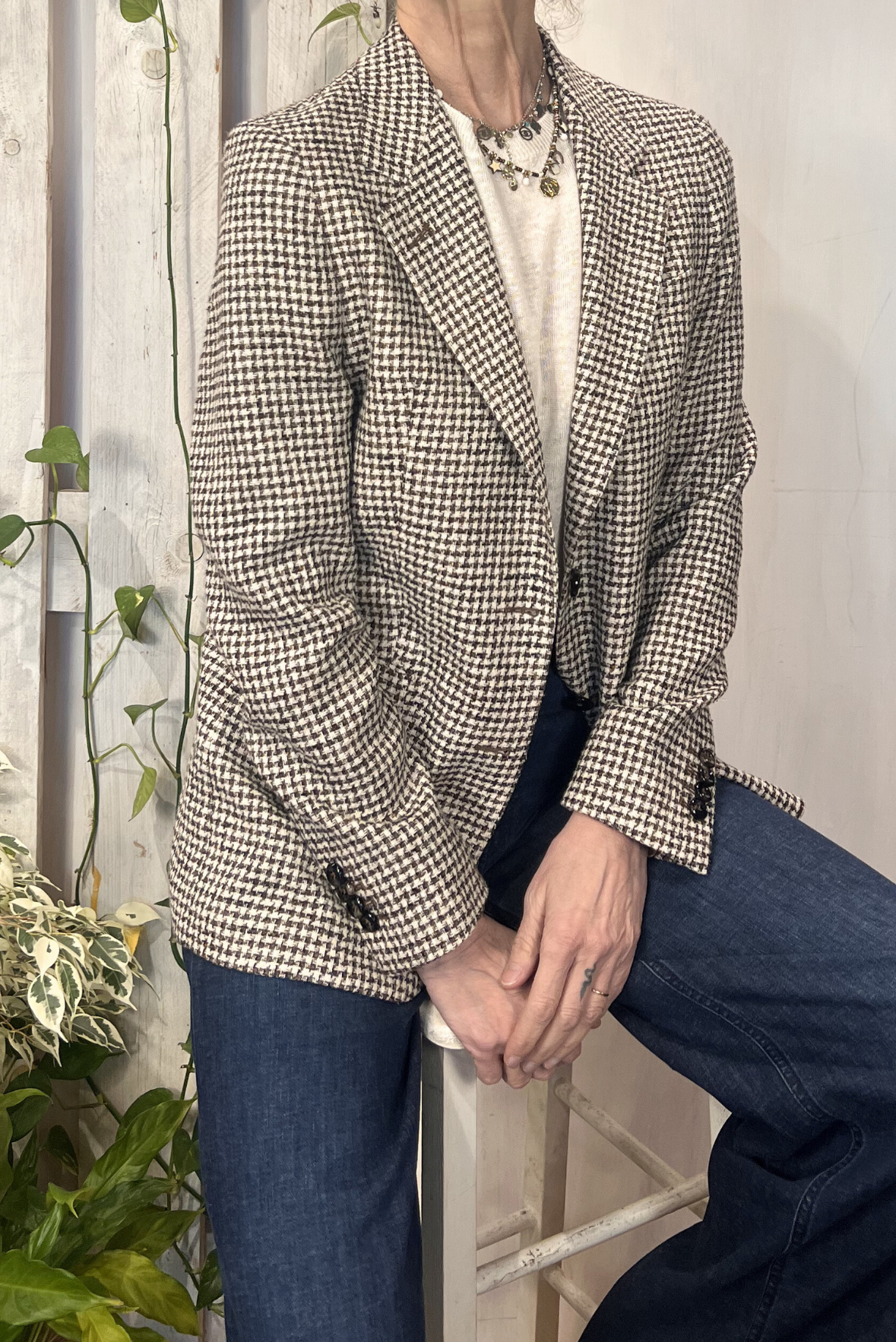 Giacca pied de poule