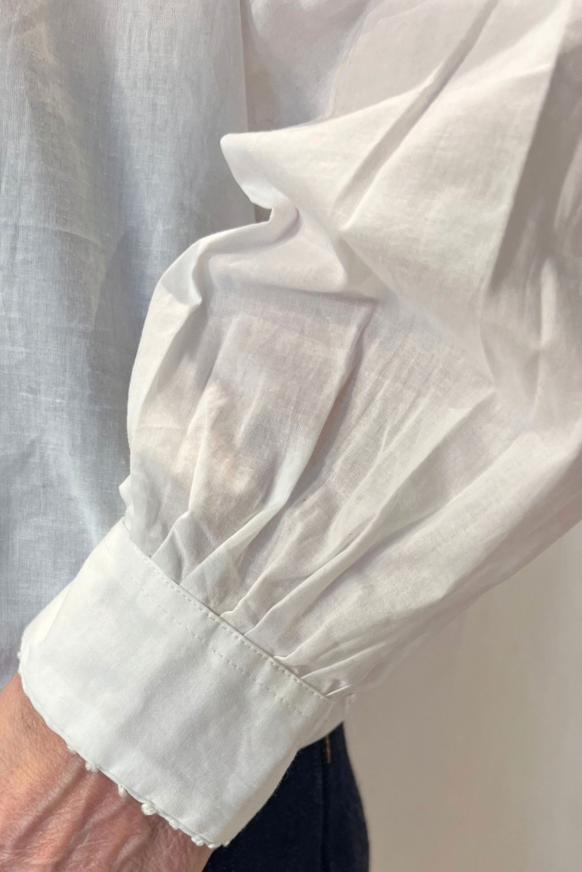 Camicia manica a palloncino