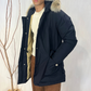 Arctic Parka in Ramar Cloth con pelliccia removibile