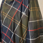 Poncho impermeabile tartan