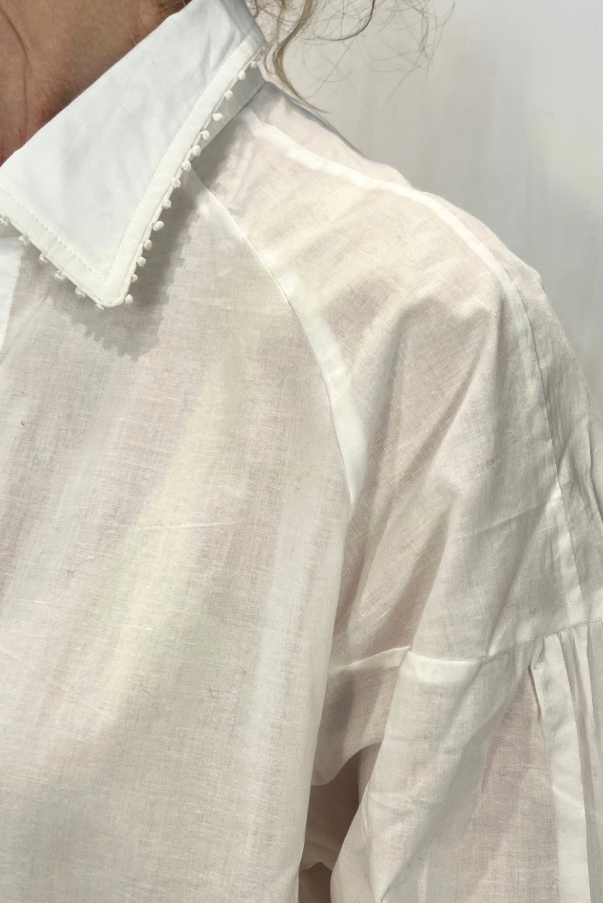 Camicia manica a palloncino