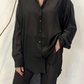 Camicia over in seta