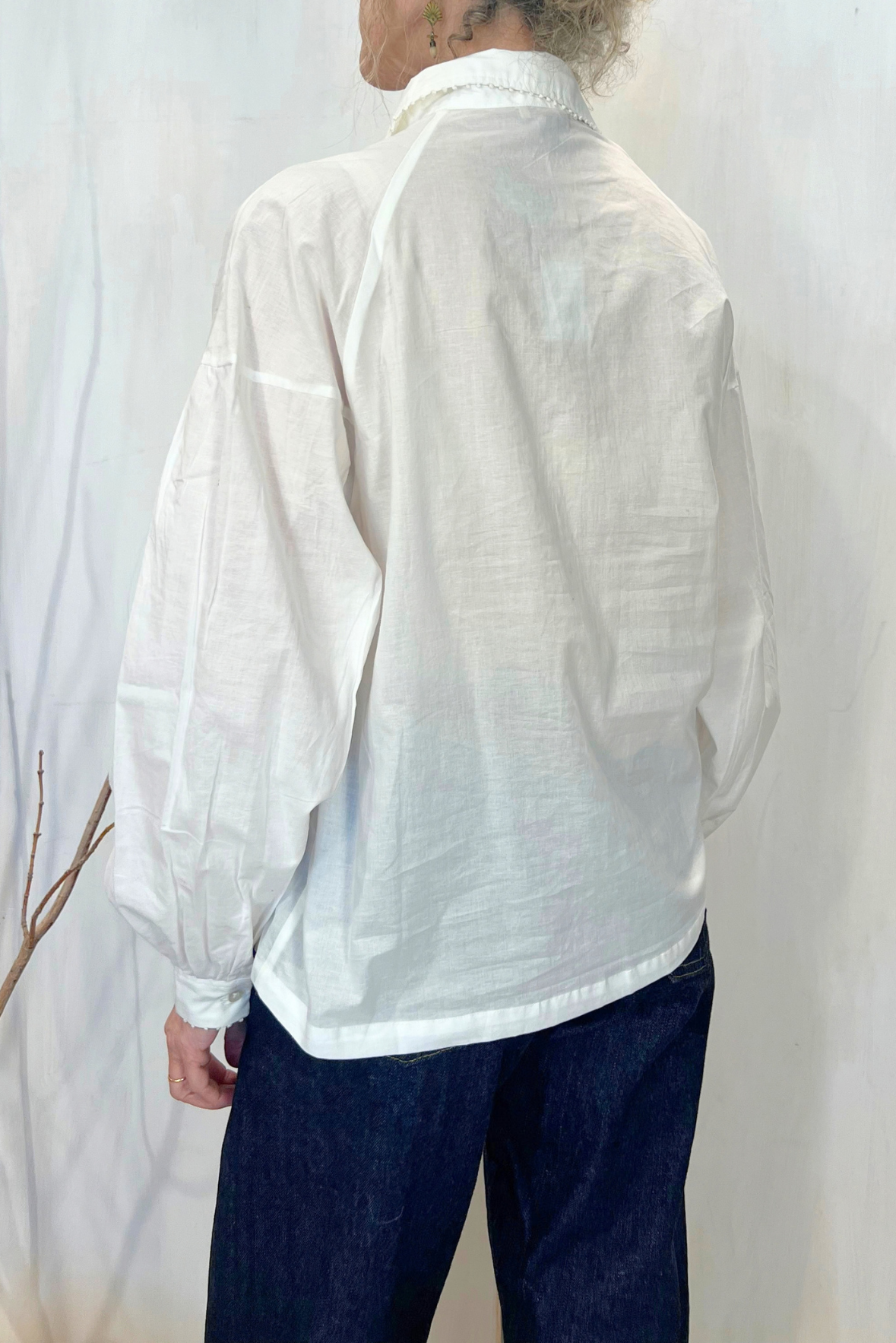 Camicia manica a palloncino