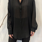 Camicia over in seta