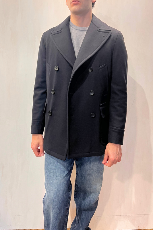 Peacoat lana e kashmir
