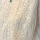 Blusa in lino con ricami