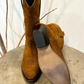 Texano alto in pelle