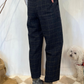 Pantalone con pinces in lana