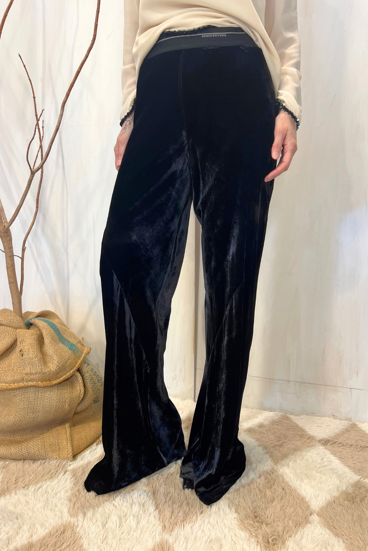 Pantalone in velluto