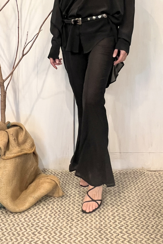 Pantalone in seta