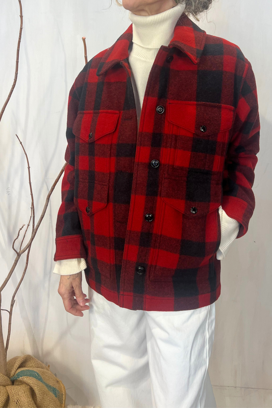 Giubbotto in lana Mackinaw