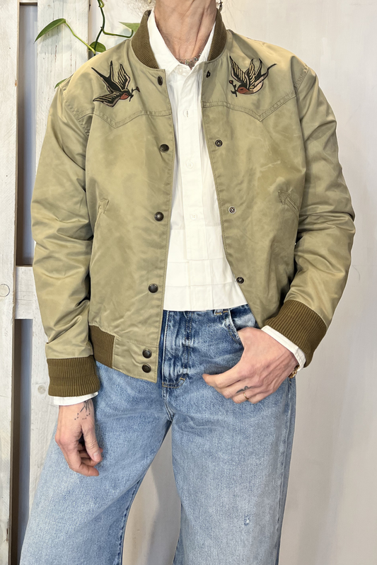 Bomber con ricami