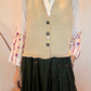 Gilet con bottoni