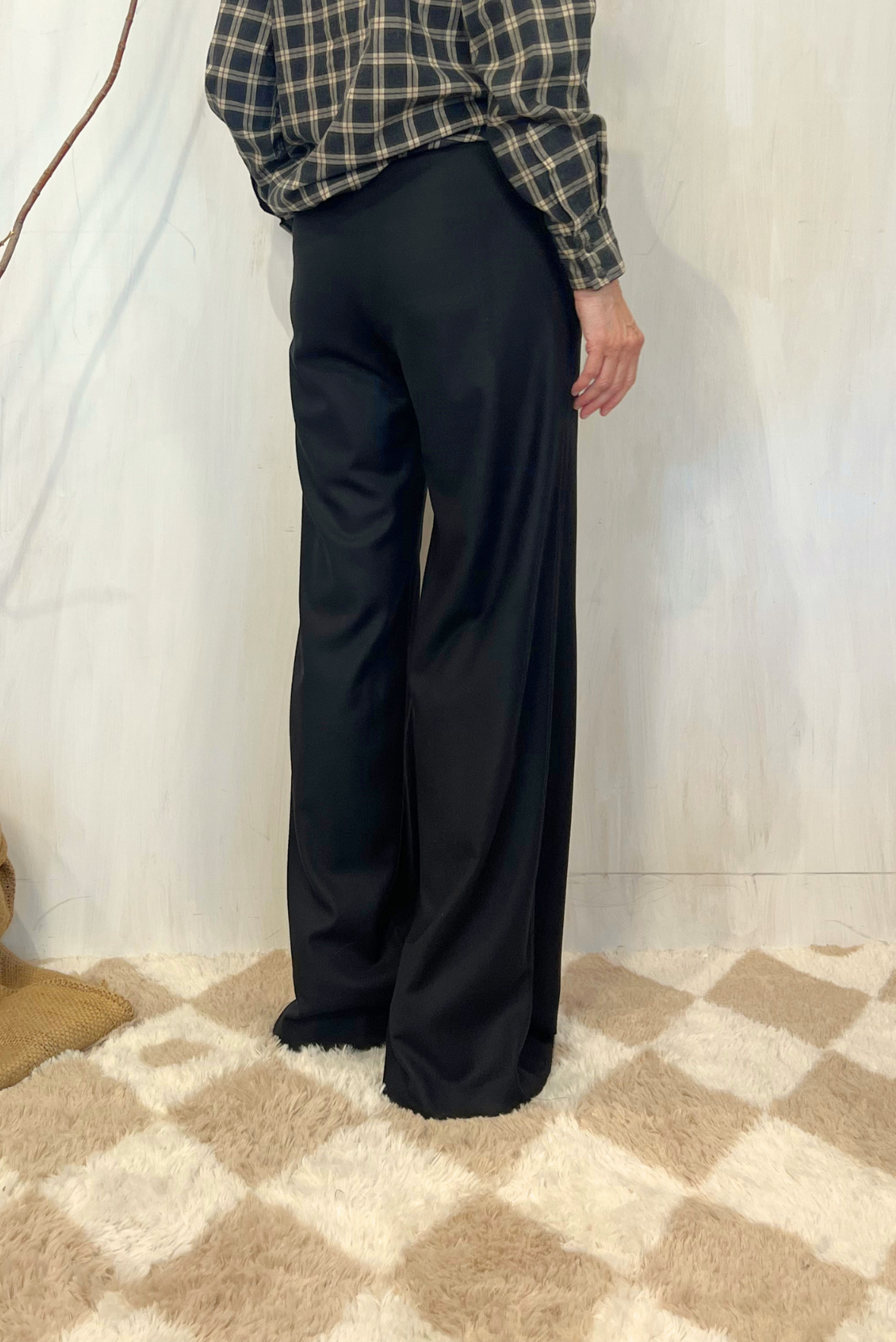 Pantalone chino gamba larga