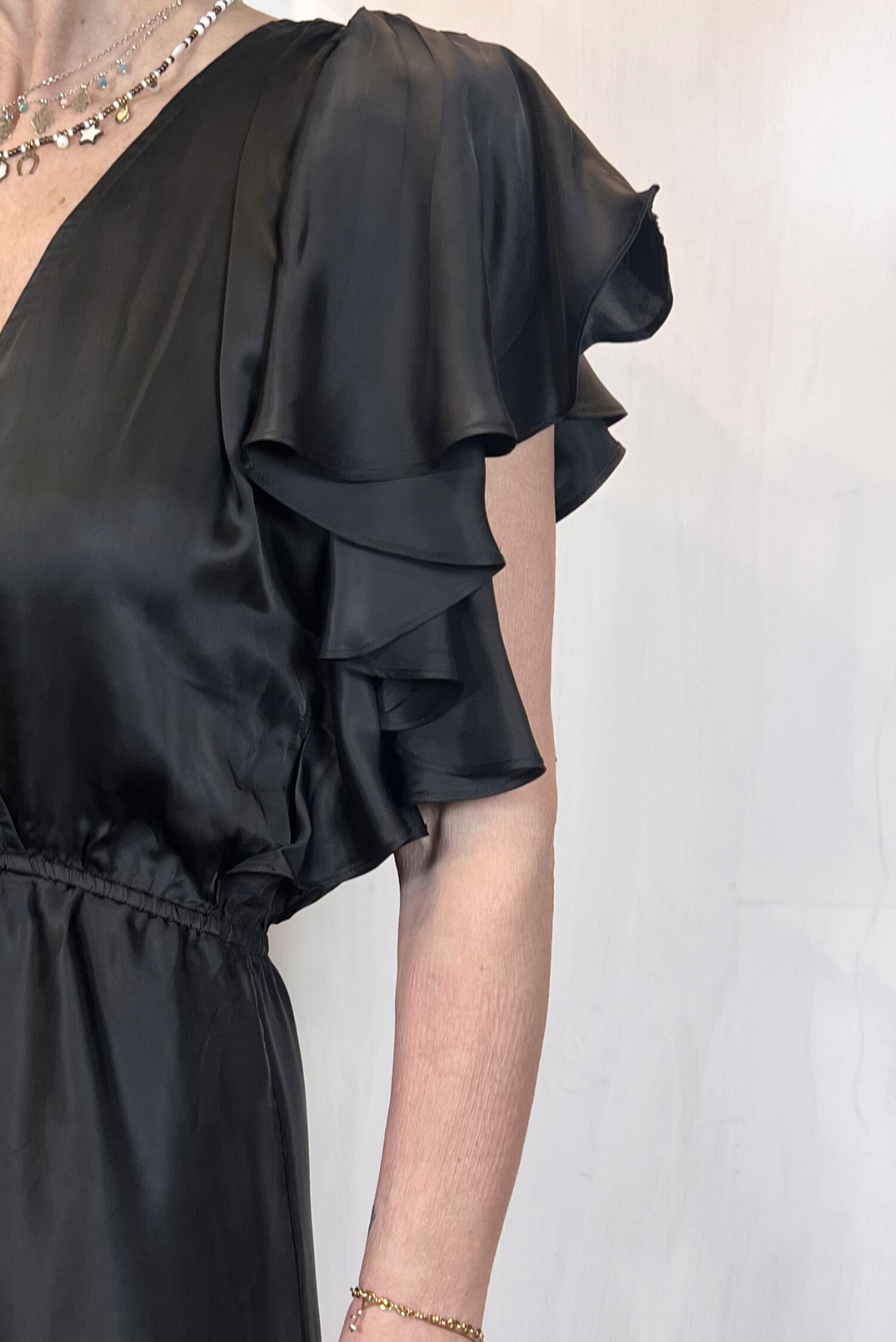 Maxi abito in viscosa