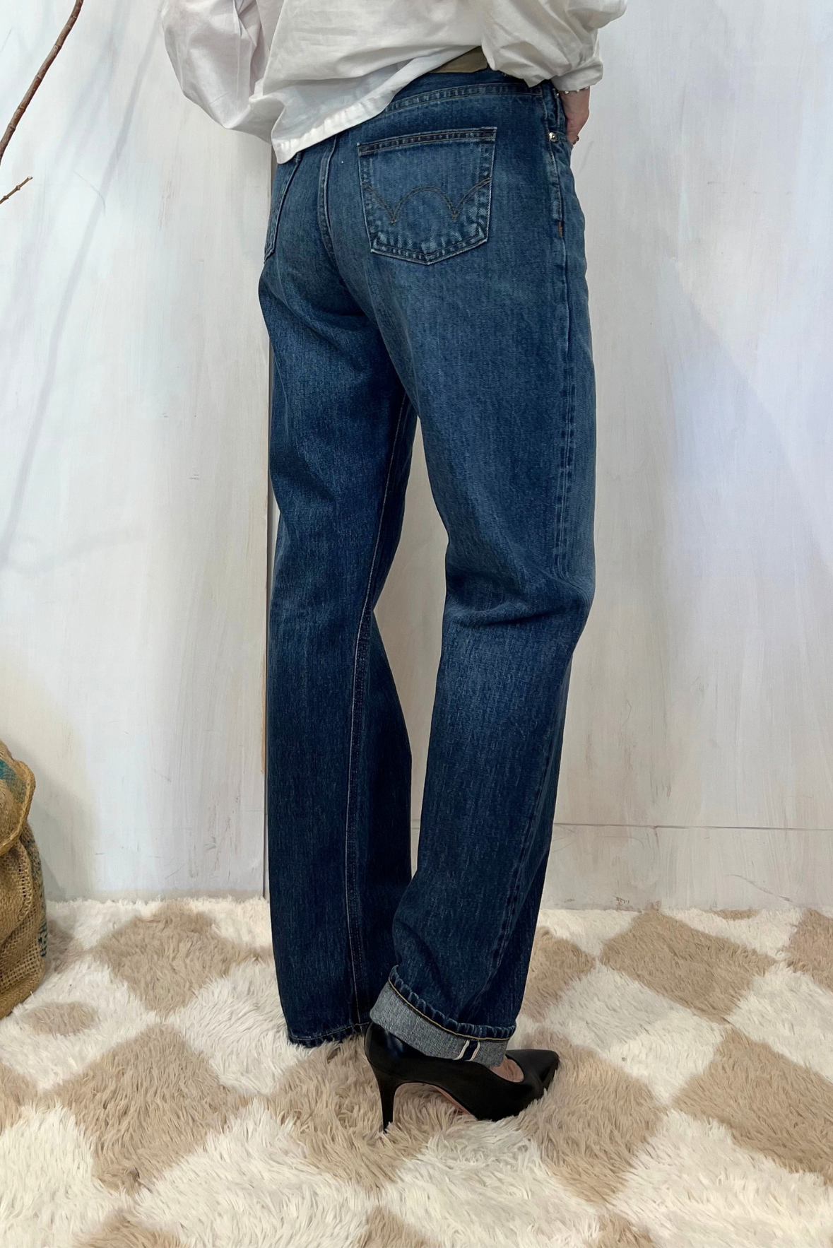 Jeans cimosato Made in Japan