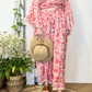 Pantalone misto seta