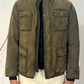 Field Jacket in pelle scamosciata