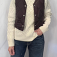 Gilet corto in piuma d'oca