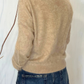 Maglia in cashmere peloso