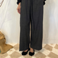 Pantalone palazzo in lana