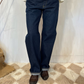 Jeans straight cimosato
