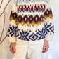 Maglia jaquard alpaca