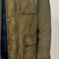 Field Jacket in pelle scamosciata