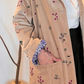 Cappotto in velluto ricami
