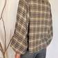 Blusa over con sciarpina