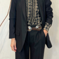 Blazer over misto lana