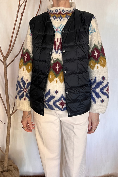 Gilet in piuma d'oca