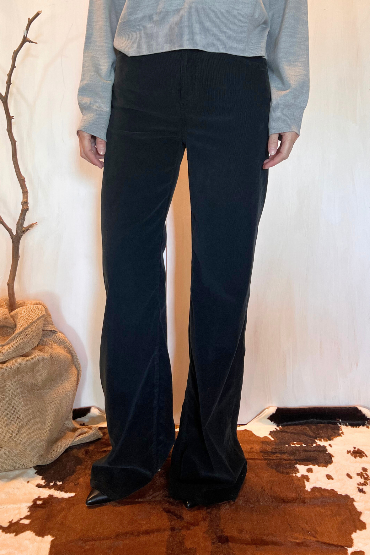 Jeans Amber in velluto