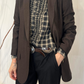 Blazer over misto lana
