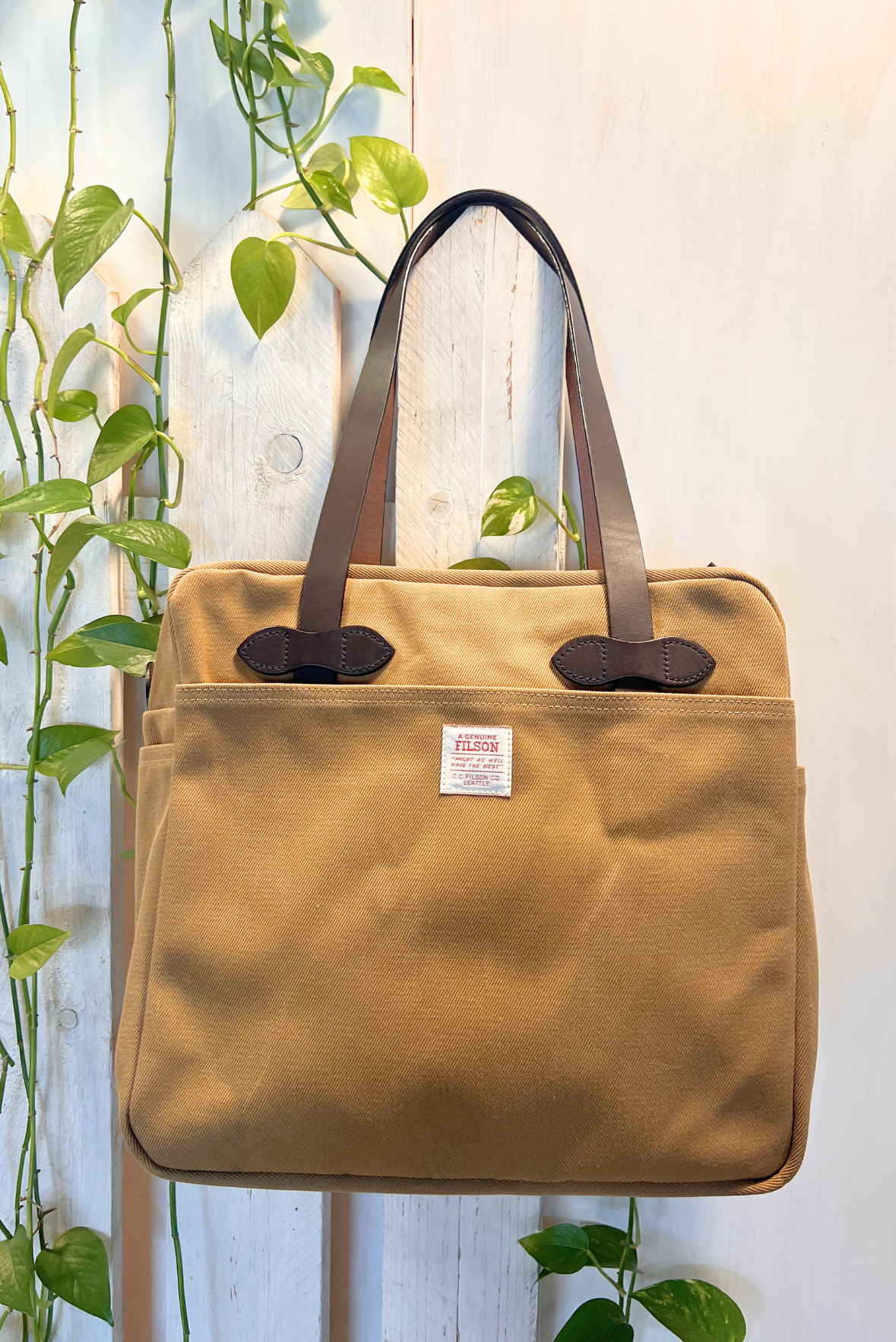 Tote bag con zip