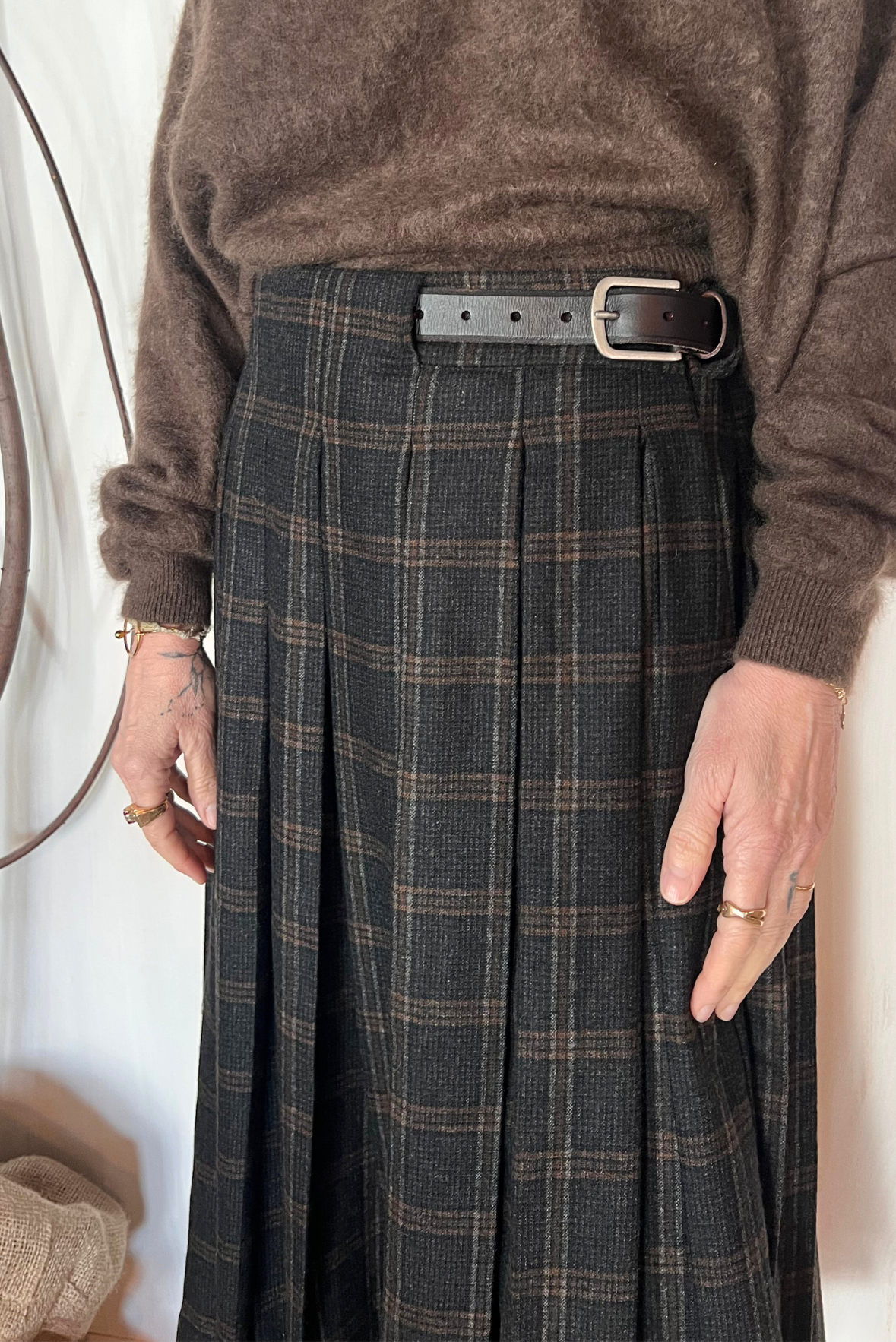 Gonna kilt con cintura