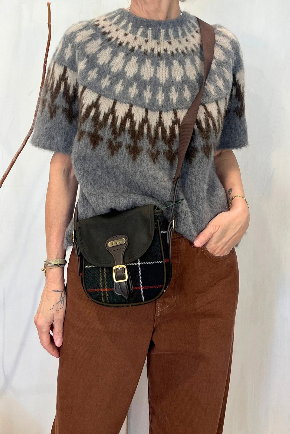 Tracolla Whitley Tartan