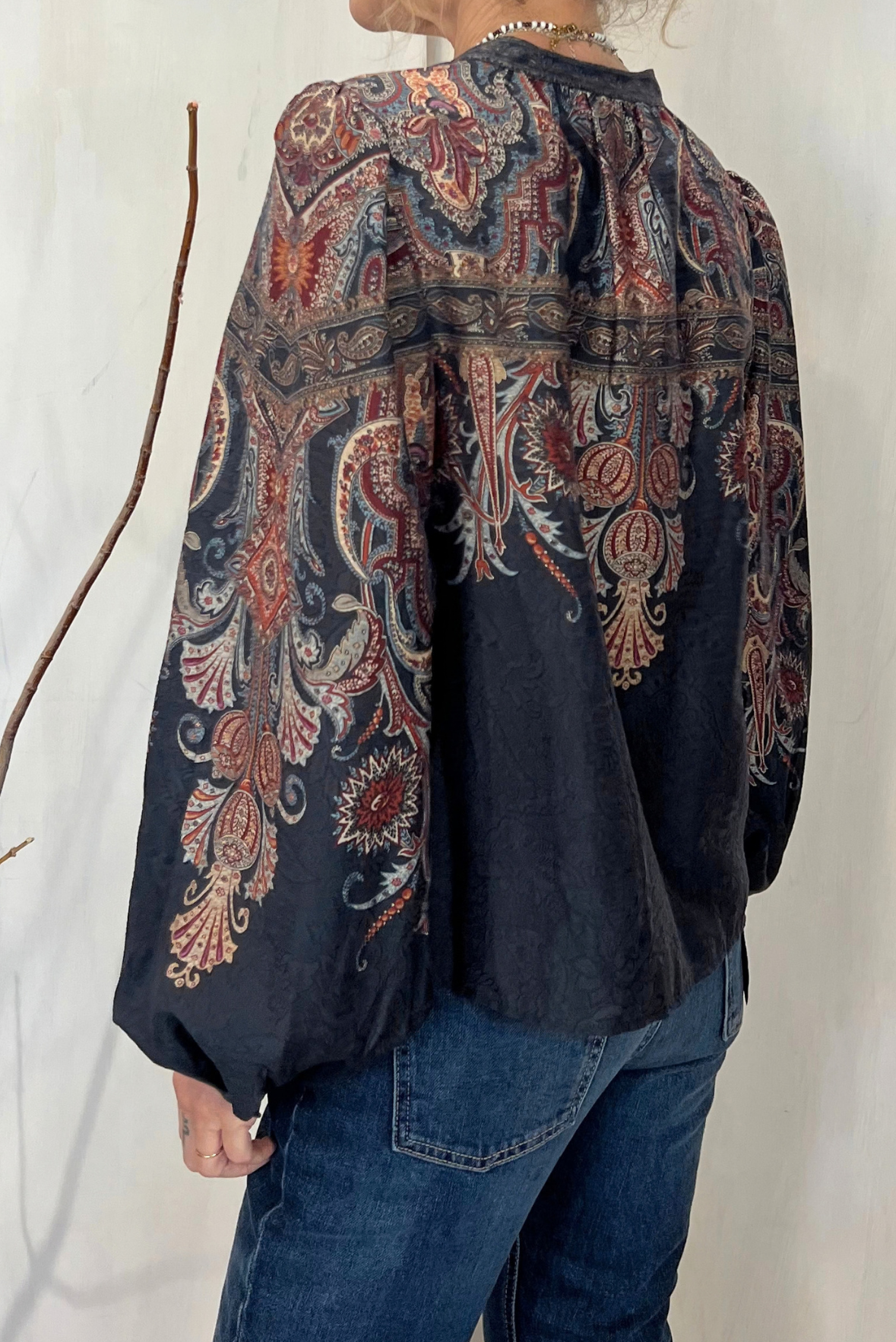 Camicia maniche a palloncino